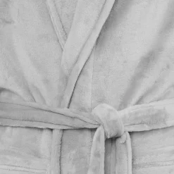 Sensei Maison Peignoir polaire mixte chaud & doux Gris Cendré L KOMO* Peignoir De Bain