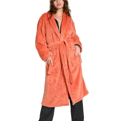 Sensei Maison Peignoir polaire mixte chaud & doux Corail S KOMO