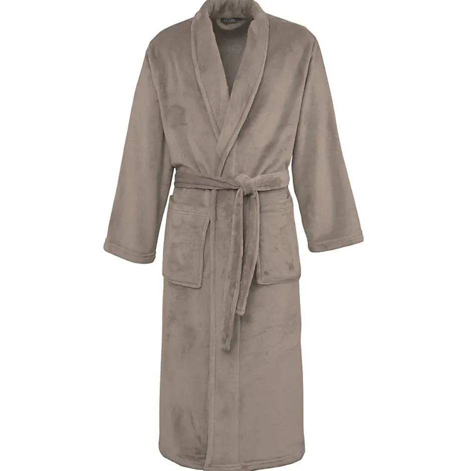 Sensei Maison Peignoir polaire mixte chaud & doux Noisette S KOMO* Peignoir De Bain