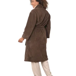 Sensei Maison Peignoir polaire mixte côtelé ultra chaud Noisette XL NOTTING HILL