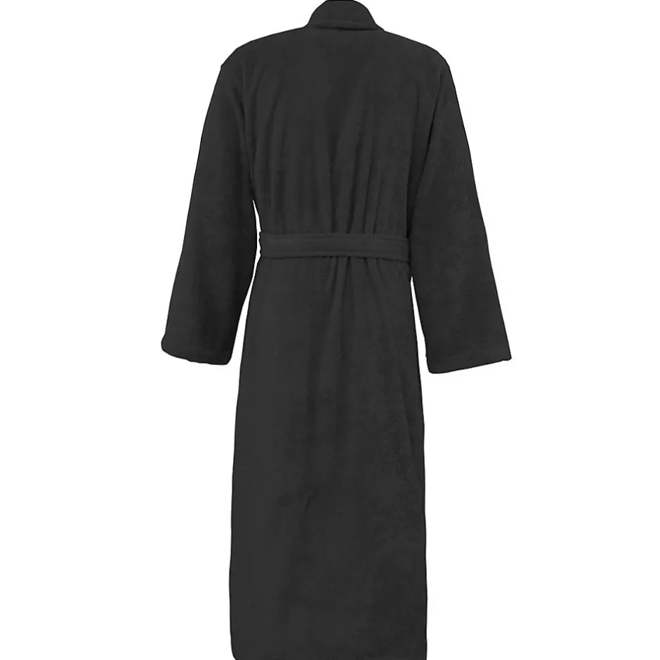 Sensei Maison Peignoir éponge homme-femme col châle 400 g/m² Carbone M STUDIO