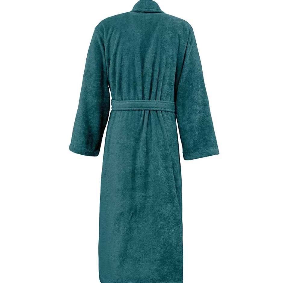 Sensei Maison Peignoir éponge homme-femme col châle 400 g/m² Denim L STUDIO
