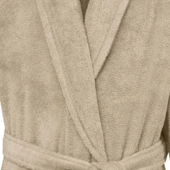 Sensei Maison Peignoir éponge homme-femme col châle 400 g/m² Sable S STUDIO* Peignoir De Bain