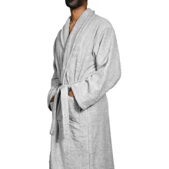 Sensei Maison Peignoir éponge homme-femme col châle 400 g/m² Sable S STUDIO* Peignoir De Bain