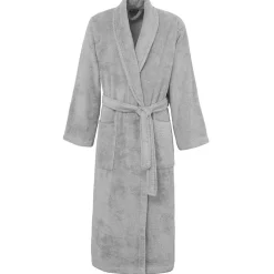 Sensei Maison Peignoir éponge homme-femme col châle 400 g/m² Gris Perle XL STUDIO