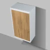 Bernstein Petit lave-mains en céramique sanitaire KW198 - 42x28x15cm - blanc brillant Avec cache chrome* Lavabo
