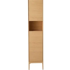 GoodHome Pieds en chêne pour colonne de salle de bains Avela 40 cm
