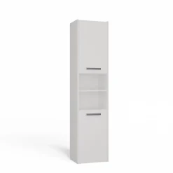 Topeshop PISA 40 - Colonne de salle de bain 30x40x170 - Meuble salle de bain - Rangement salle de bain - Colonne rangement