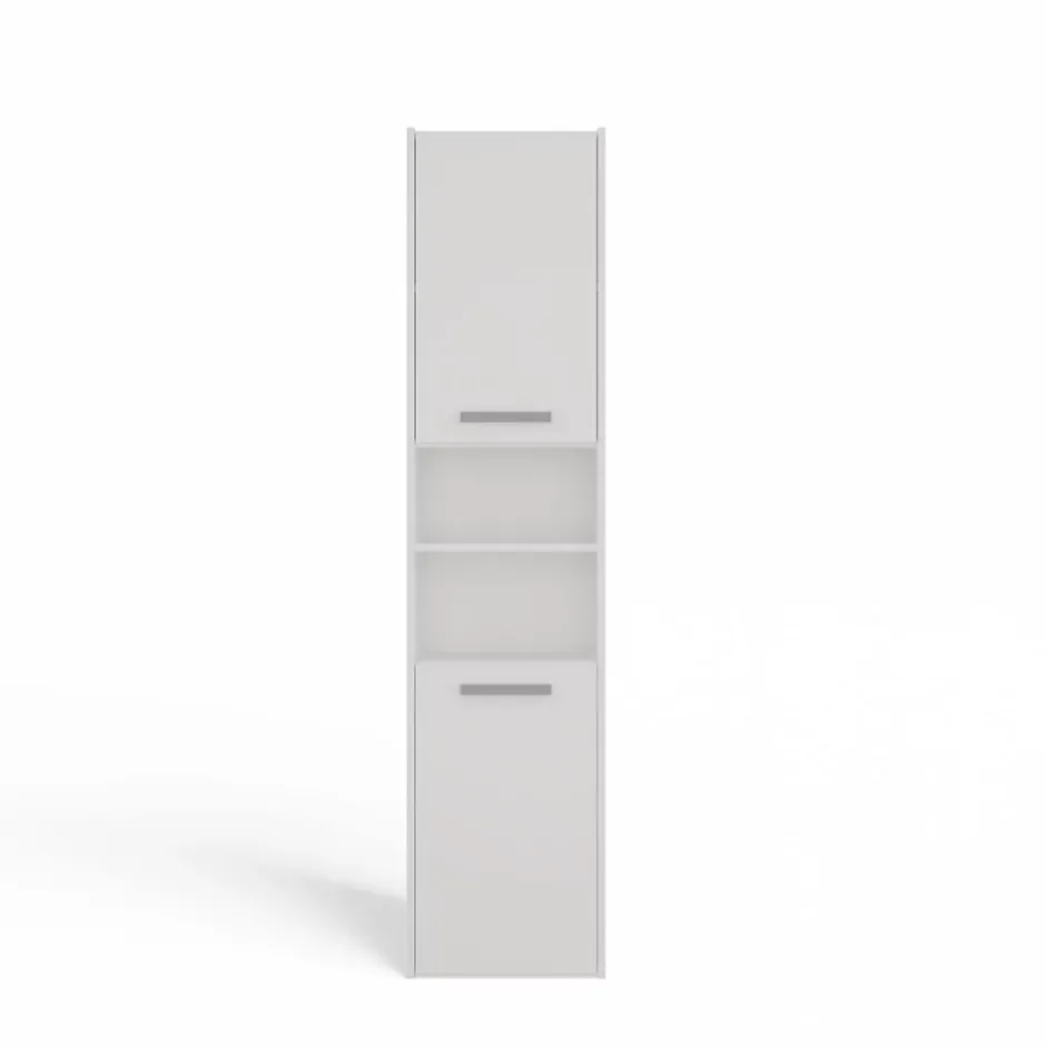 Topeshop PISA 40 - Colonne de salle de bain 30x40x170 - Meuble salle de bain - Rangement salle de bain - Colonne rangement