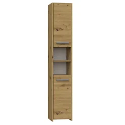 Autres PISA - Armoire Colonne de salle de bains - 170x30x30 cm - Meuble rangement salle de bains