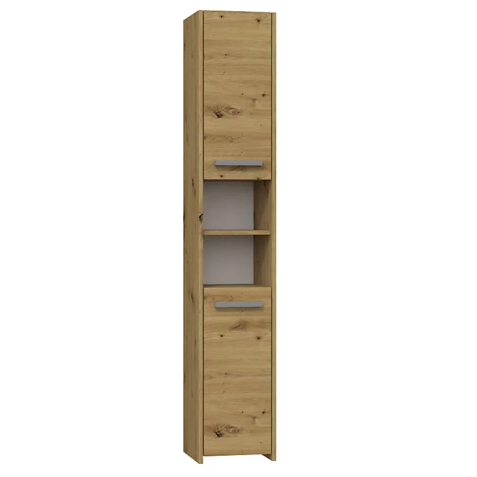 Autres PISA - Armoire Colonne de salle de bains - 170x30x30 cm - Meuble rangement salle de bains