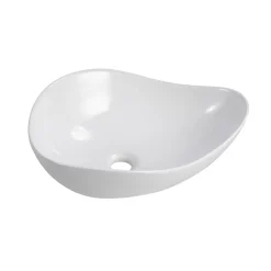 Ceramia PixL 50,5 x 38 x 18 cm vasque à poser Infinitio, sans trop-plein, blanc (CEPX5038)* Vasque À Poser