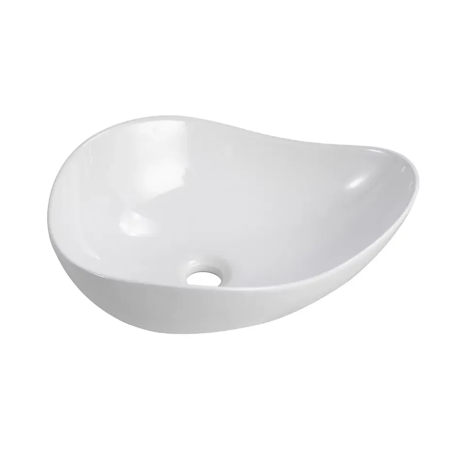 Ceramia PixL 50,5 x 38 x 18 cm vasque à poser Infinitio, sans trop-plein, blanc (CEPX5038)* Vasque À Poser