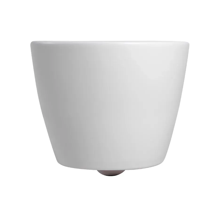 Ceramica PixL WC suspendu en céramique sans bride Tornado Quiet et fixations invisibles + abattant frein de chute, blanc (CEPX010RTORPWM)