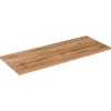 Stellameuble Plan 120cm WOTAN pour vasque à poser aspect Chêne* Plan De Travail Salle De Bains
