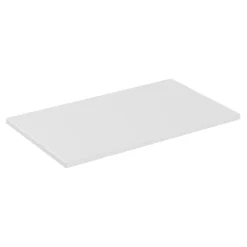 Meublorama Plan de meuble sous vasque NOXERA 80 cm Coloris blanc mat À poser