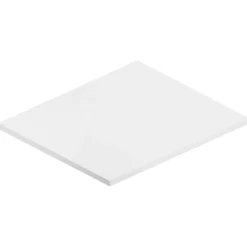 Ipiemme SRL Plan de toilette blanc L.60 x l.51,5 x ép.2 cm, Pura+