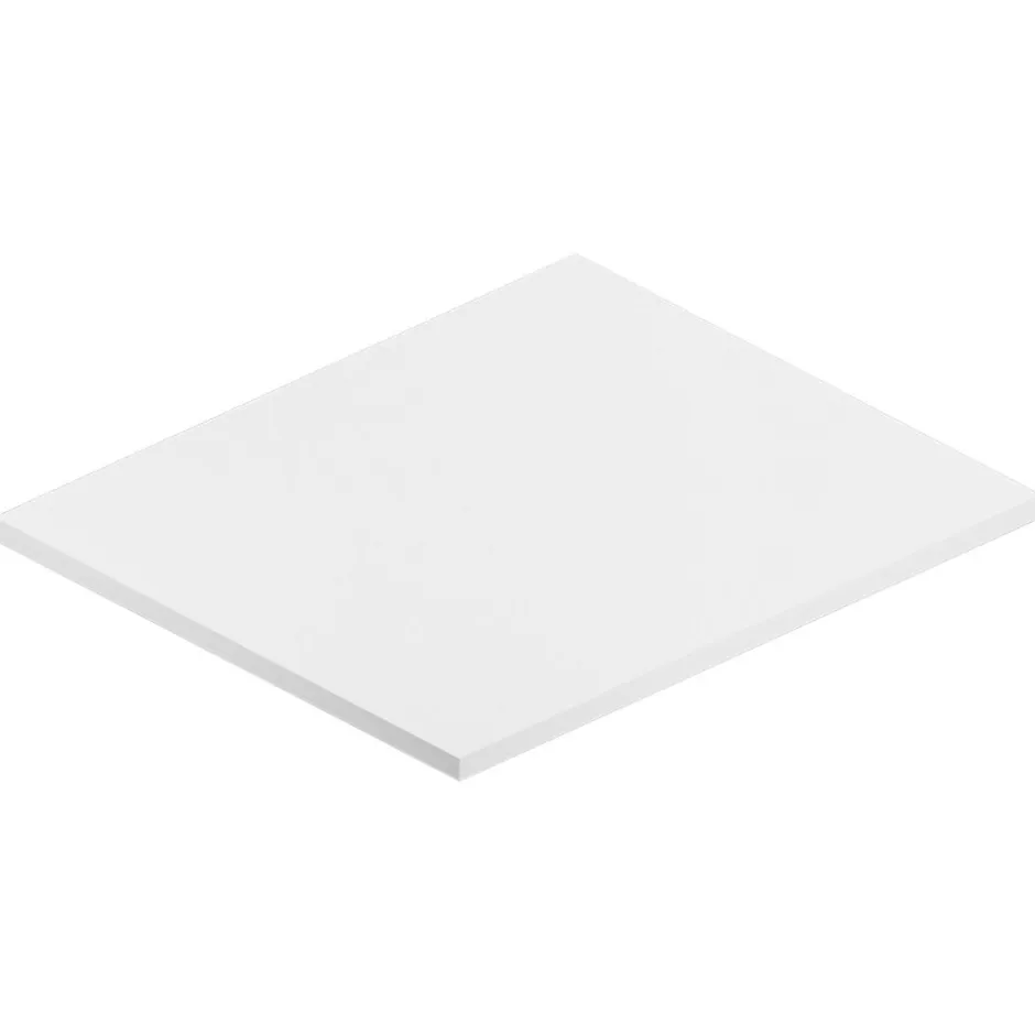 Ipiemme SRL Plan de toilette blanc L.60 x l.51,5 x ép.2 cm, Pura+