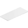 Ipiemme SRL Plan de toilette blanc L.120 x l.51,5 x ép.2 cm, Pura+* Plan De Travail Buanderie|Plan De Travail Salle De Bains