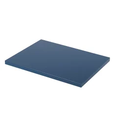 GoodHome Plan de toilette bleu mat L.60 x l.45 x ép.2,8 cm, Perma