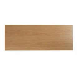 GoodHome Plan de toilette Avela placage chêne 120 cm