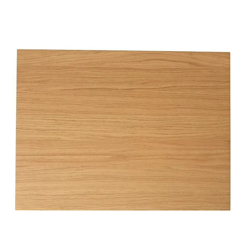 GoodHome Plan de toilette Avela placage chêne 60 cm