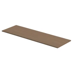 GoodHome Plan de toilette L.140 x l.45 x ép.1,8 cm effet chêne Kentia