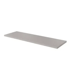 GoodHome Plan de toilette L.140 x l.45 x ép.2 cm effet granite gris Cadélia* Plan De Travail Buanderie|Plan De Travail Salle De Bains