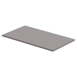 GoodHome Plan de toilette L.80 x l.45 x ép.1,8 cm, beige cachemire, Kentia* Plan De Travail Buanderie|Plan De Travail Salle De Bains