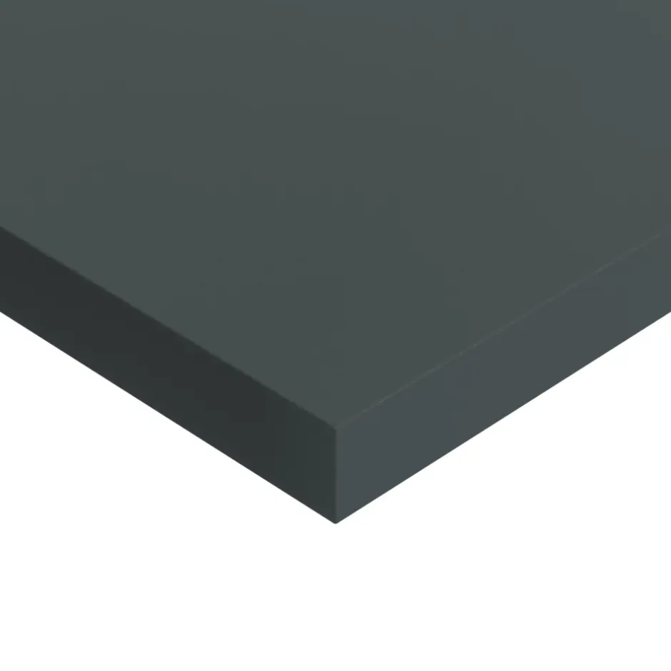 GoodHome Plan de toilette L.120 x l.45 x ép.18 cm vert forêt mat Kentia