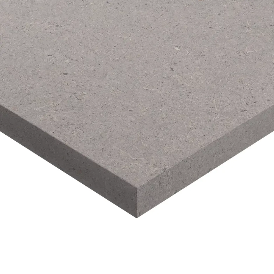 GoodHome Plan de toilette L.60 x l.45 x ép.2 cm, effet granite gris, Cadélia* Plan De Travail Buanderie|Plan De Travail Salle De Bains