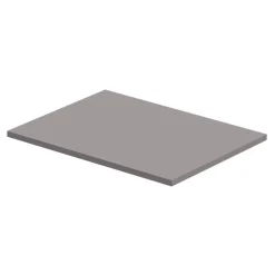 GoodHome Plan de toilette L.60 x l.45 x ép.1,8 cm, beige cachemire, Kentia* Plan De Travail Buanderie|Plan De Travail Salle De Bains