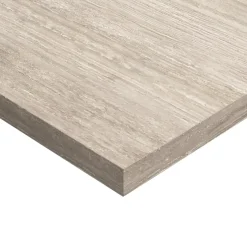 GoodHome Plan de toilette L.120 x l.45 x ép.2 cm effet travertin Cadélia