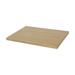 GoodHome Plan de toilette placage chêne L.60,4 x l.45,2 x ép.2,8 cm, Perma