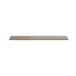 GoodHome Plan de toilette placage chêne L.120 x 45 cm Kabayan