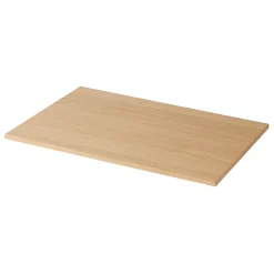 GoodHome Plan de toilette placage chêne L.80 x l.45 x ép.1,8 cm Avela* Plan De Travail Buanderie|Plan De Travail Salle De Bains