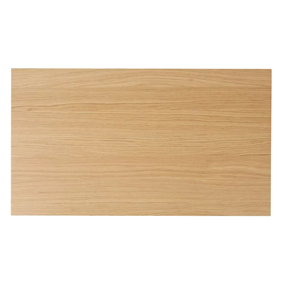 GoodHome Plan de toilette placage chêne L.80 x l.45 x ép.1,8 cm Avela* Plan De Travail Buanderie|Plan De Travail Salle De Bains
