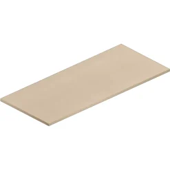 Ipiemme SRL Plan de toilette plaqué chêne clair L.120 x l.51,5 x ép.2 cm, Pura+