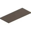 Ipiemme SRL Plan de toilette plaqué noyer L.120 x l.51,5 x ép.2 cm, Pura+