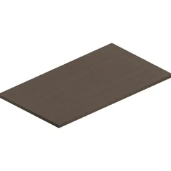 Ipiemme SRL Plan de toilette plaqué noyer L.90x l.51,5 x ép.2 cm, Pura+* Plan De Travail Buanderie|Plan De Travail Salle De Bains