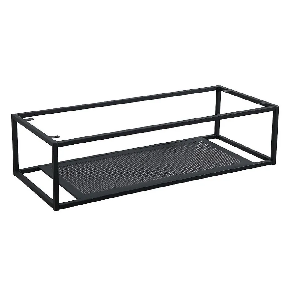 Mob-In Plan de toilette suspendu WILL -Ep. 3,8cm L120cm + structure métal* Etagère Salle De Bains