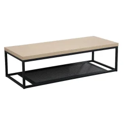 Mob-In Plan de toilette suspendu WILL -Ep. 3,8cm L120cm + structure métal* Etagère Salle De Bains