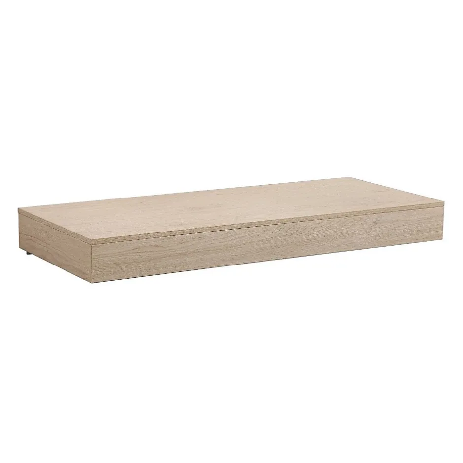 Mob-In Plan de toilette suspendu pour vasque WILL - 120 cm - Ep. 12 cm - Décor Chêne