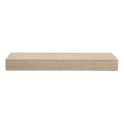 Mob-In Plan de toilette suspendu pour vasque WILL - 120 cm - Ep. 12 cm - Décor Chêne