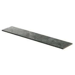 GoodHome Plan de travail aspect marbre gris foncé Kala L.300 x l.62 x Ép.3,8 cm