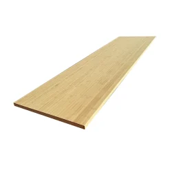Wood&Sens Plan de travail bois massif Bambou Naturel lamellé collé L.250 x P.65 cm, Ep.26 mm* Plan De Travail Buanderie