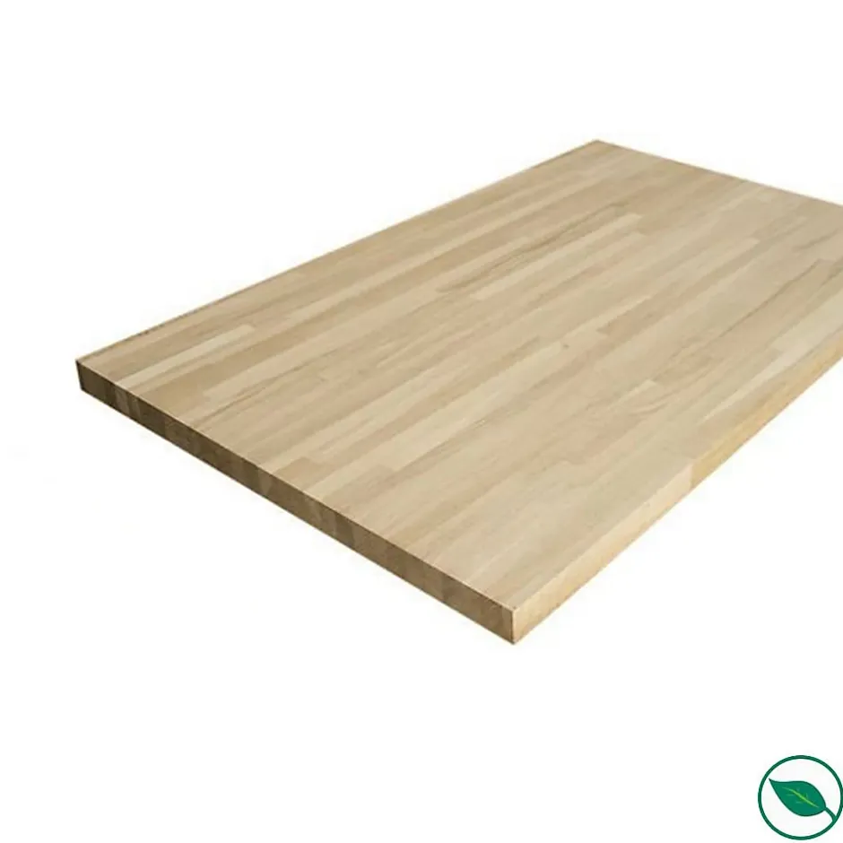 Forestea Plan de travail chêne massif lamellé collé 2000 x 800 x 26 mm