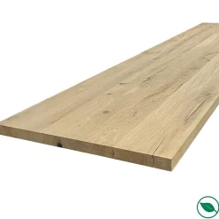 Forestea Plan de travail Chêne massif pleines lames 2600 x 800 x 25 mm
