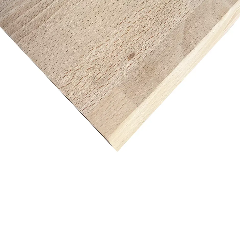 Wood&Sens Plan de travail Hêtre massif bord naturel L.250 x l.65 cm, Ep.36 mm* Plan De Travail Buanderie
