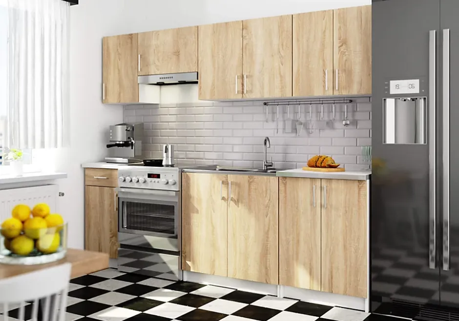 Akord Furniture Factory Plan de travail pour la cuisine AKORD S80 LIMA Blanc 80 cm couleur Blanc 80x54x3,2 cm